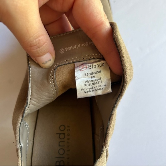 Blondo Neda Waterproof Suede Boots - Picture 8 of 10